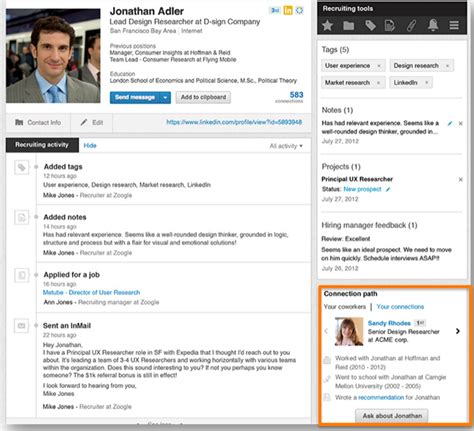 linkedin recruiter|Recruiter Features .